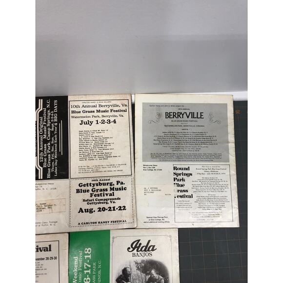 Muleskinner News Bluegrass Music Magazine 1-1973 2-1974 2-Vol 6 No 11 & 12 - Picture 8 of 9